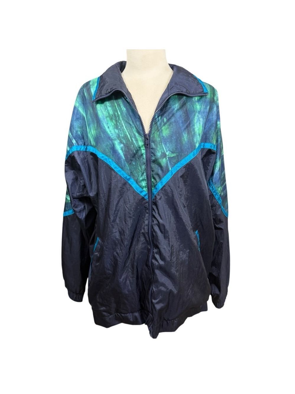 Vintage Lavon Lady Jacket M Navy Blue